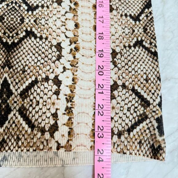 J. Crew 100% wool Tippi Snake Print Sweater size XS - Picture 8 of 9
